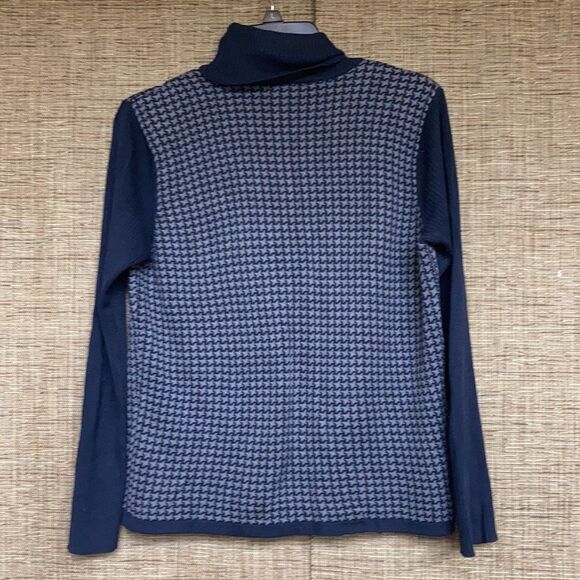 David Brooks silk cotton turtleneck sweater - Picture 5 of 5